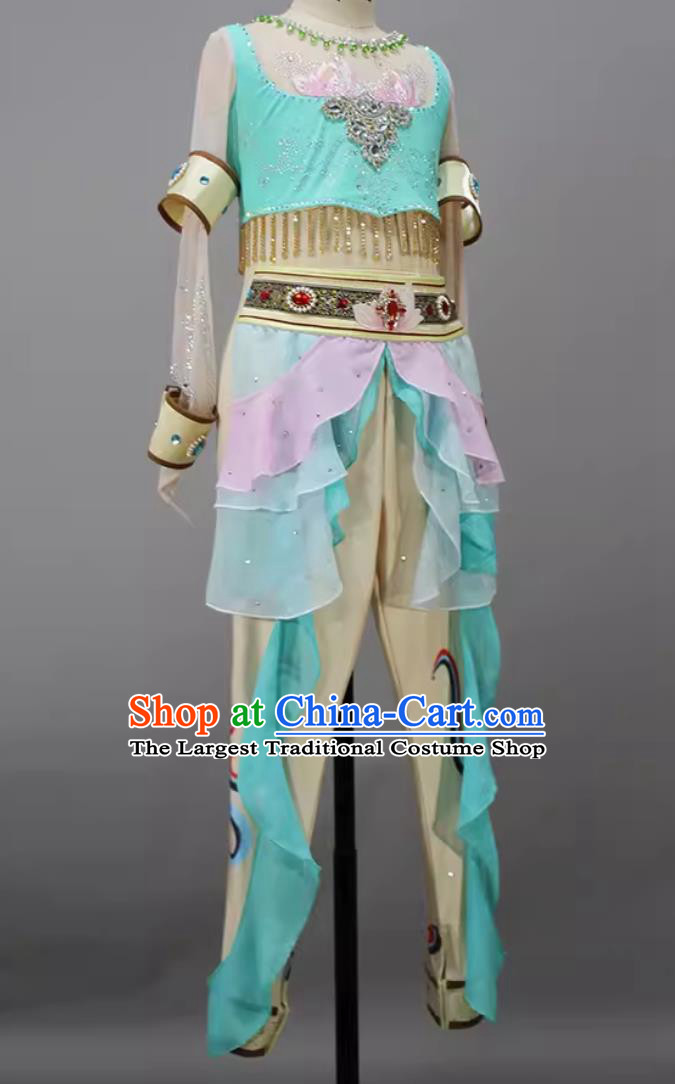 China Classical Dance Dress Child Solo Dance Costume Chinese Dunhuang Dance Clothing