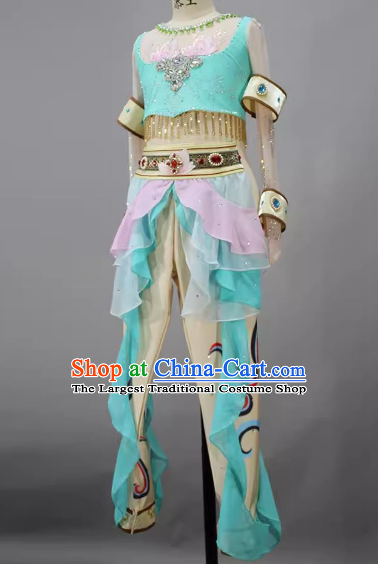 China Classical Dance Dress Child Solo Dance Costume Chinese Dunhuang Dance Clothing