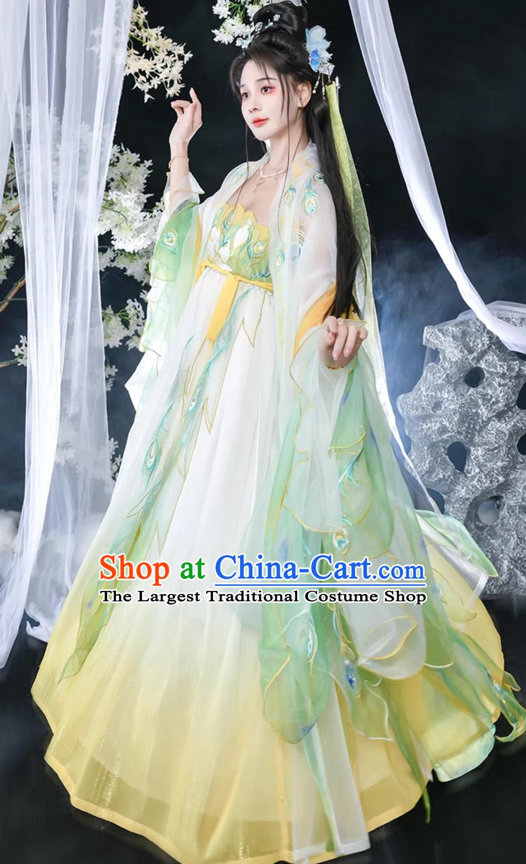 Tang Dynasty Royal Princess Hanfu Dress Ancient China Fairy Costume Chinese Traditional Female Clothing