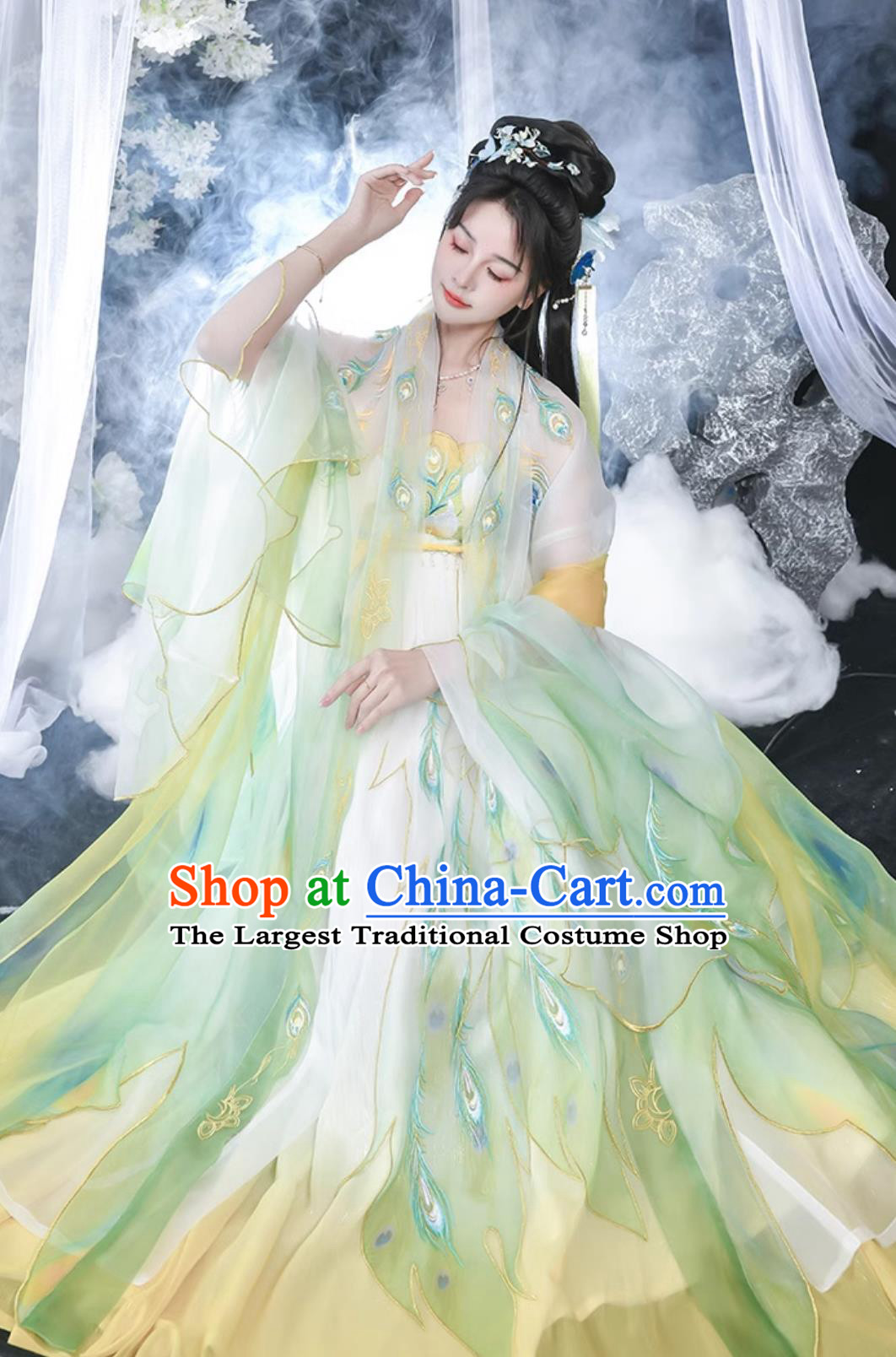 Tang Dynasty Royal Princess Hanfu Dress Ancient China Fairy Costume Chinese Traditional Female Clothing