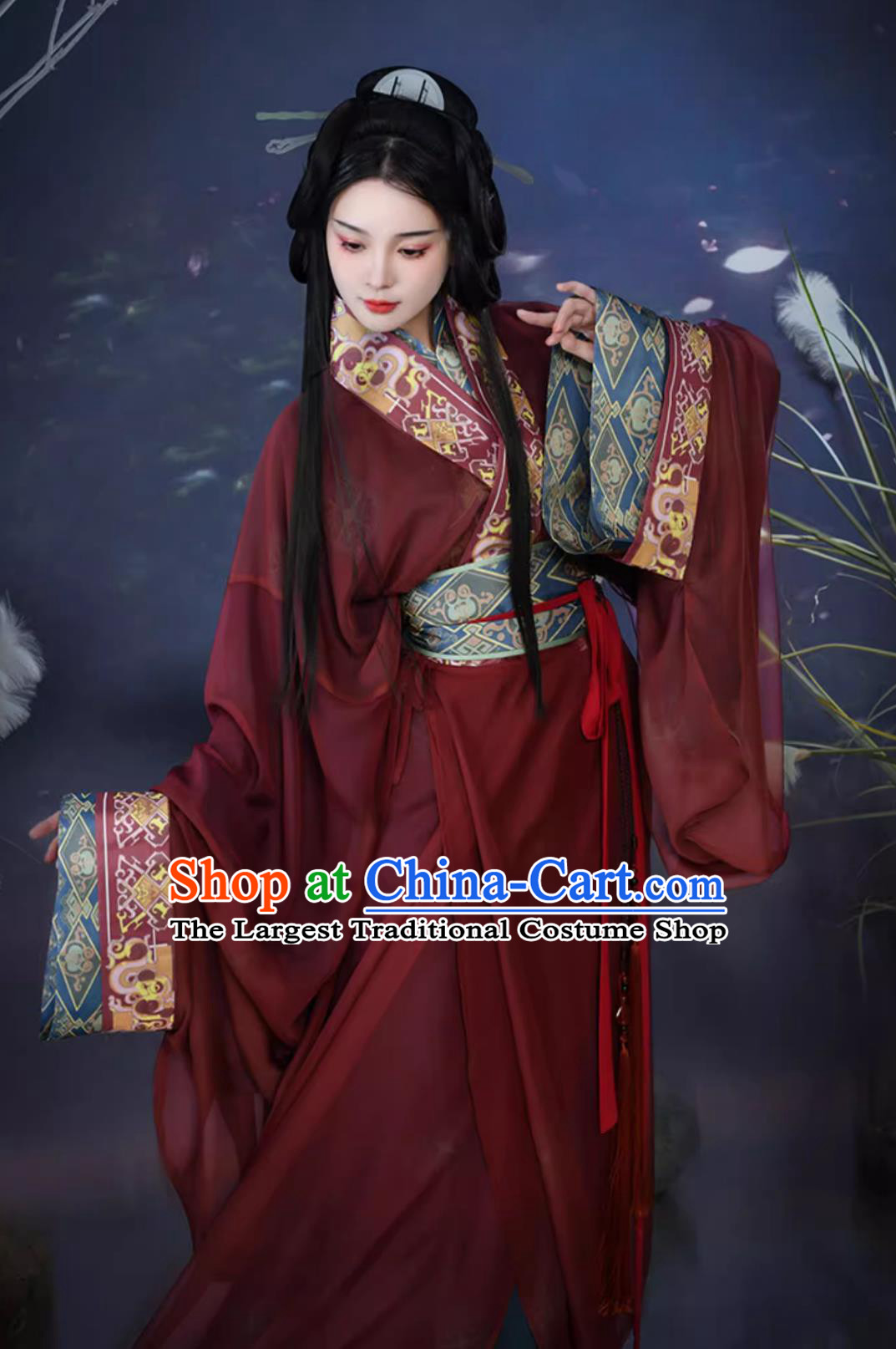 Ancient China Palace Lady Costume Chinese Traditional Female Clothing the Warring States Period Royal Princess Hanfu Dress