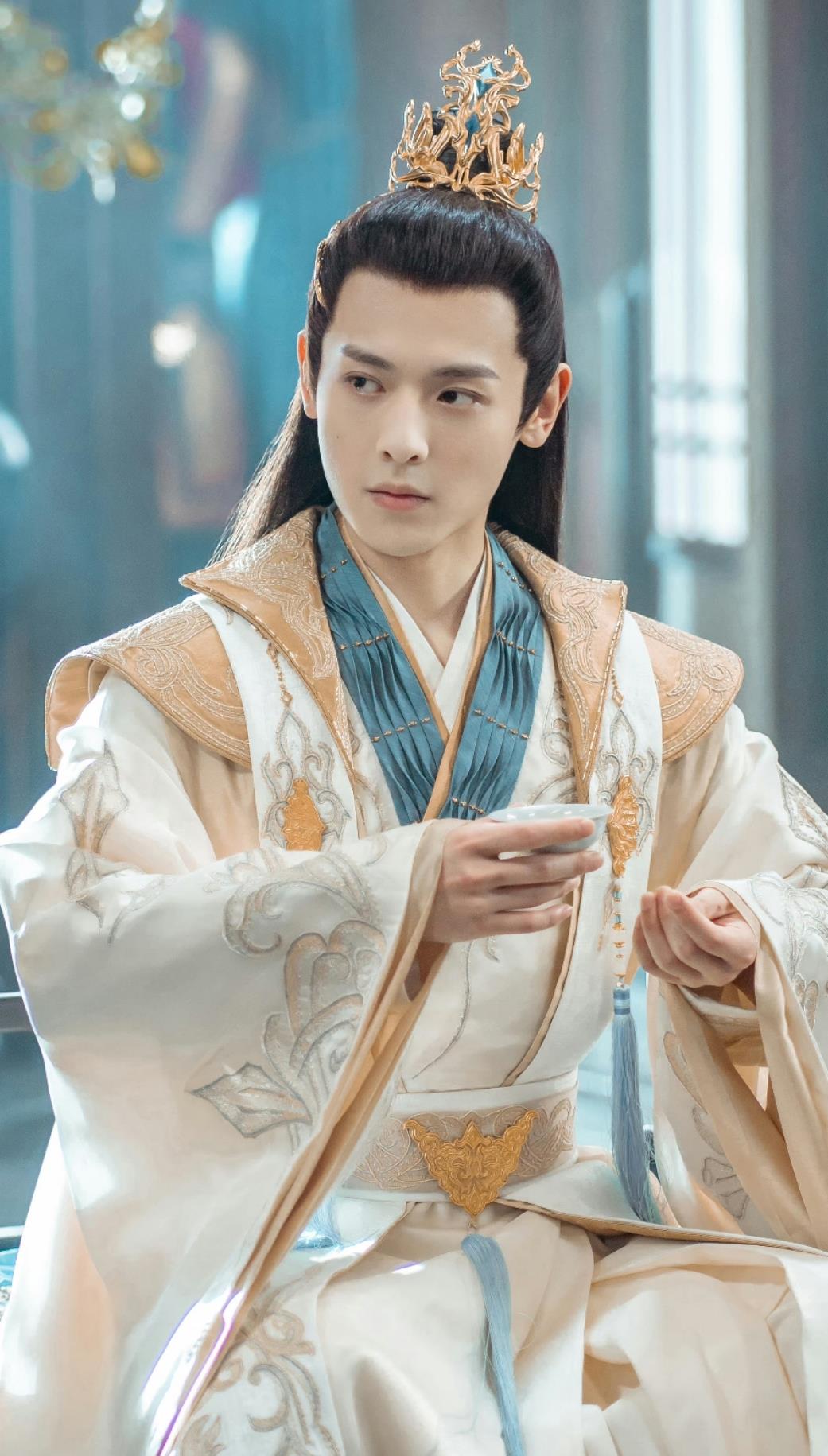 Ancient China Royal Prince Clothing Chinese TV Drama Dashing Youth King of Lang Ya Xiao Ruo Feng Garment Costume