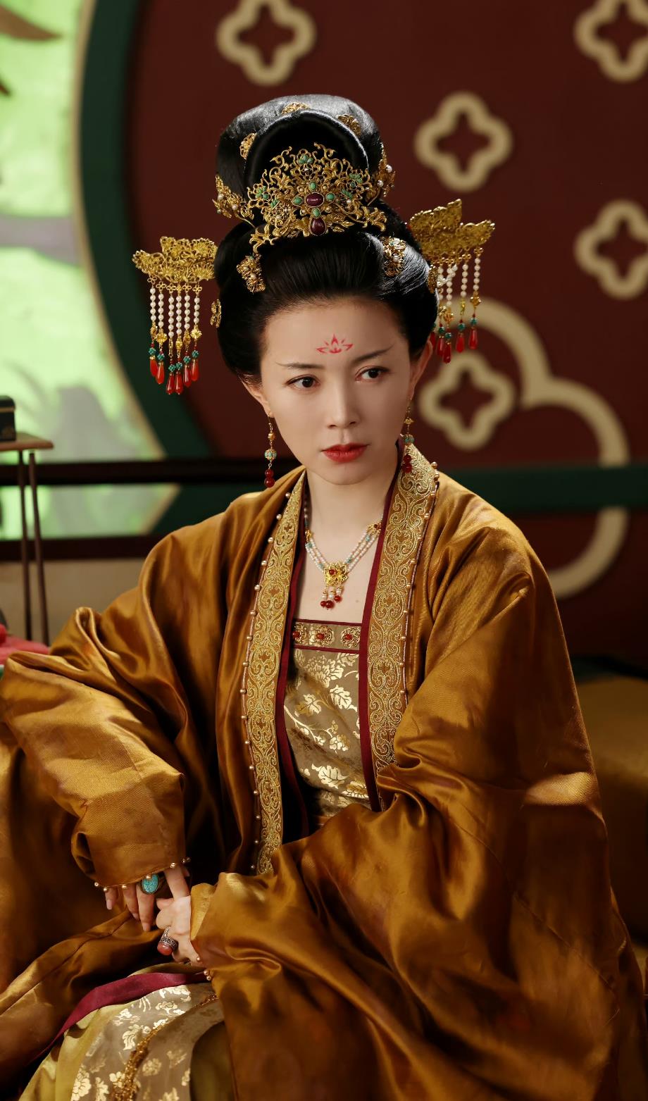 Chinese TV Drama Story of Kunning Empress Dowager Xue Dresses Ancient China Noble Woman Clothing