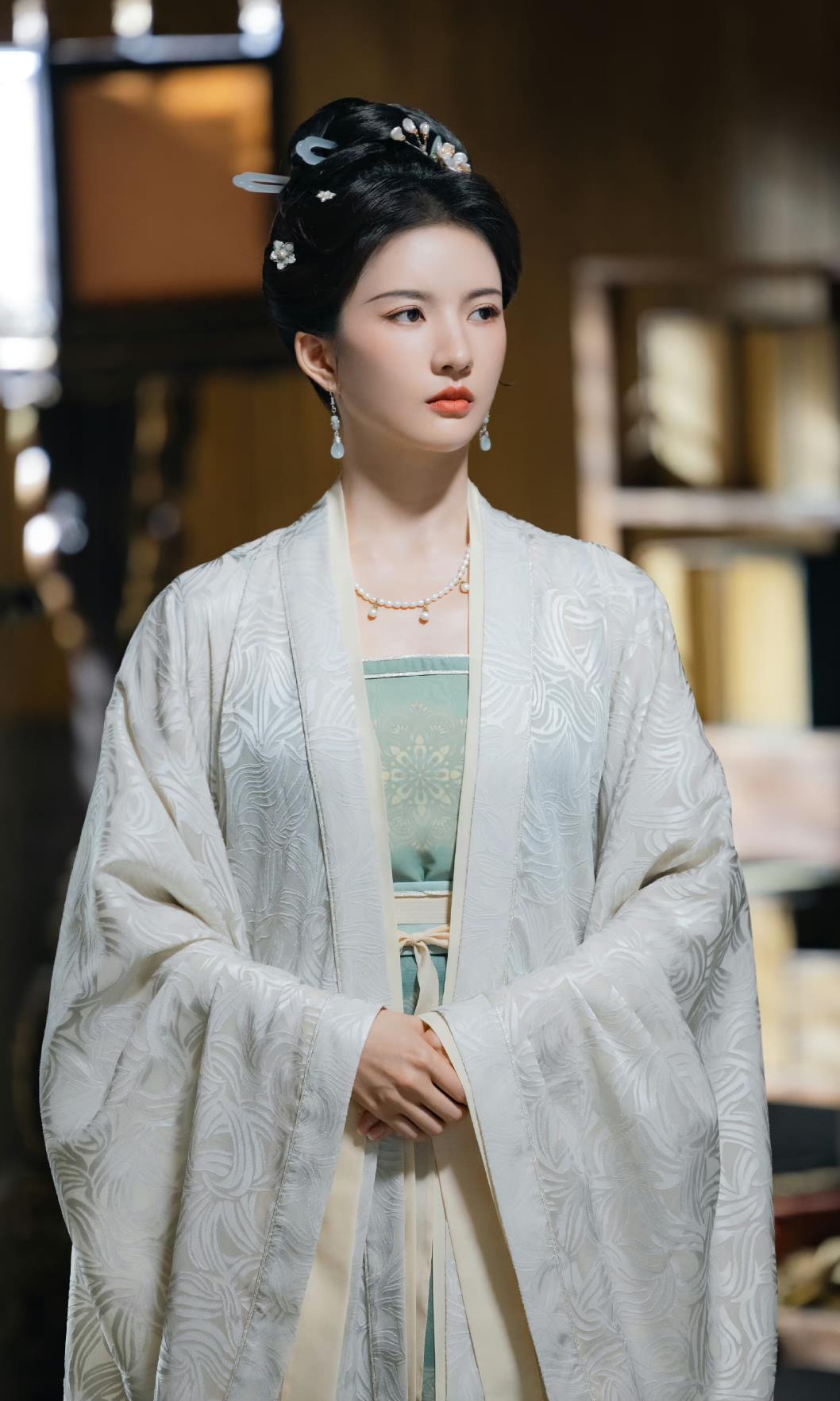 Chinese TV Drama Story of Kunning Elder Princess Le Yang Dresses Ancient China Court Woman Clothing