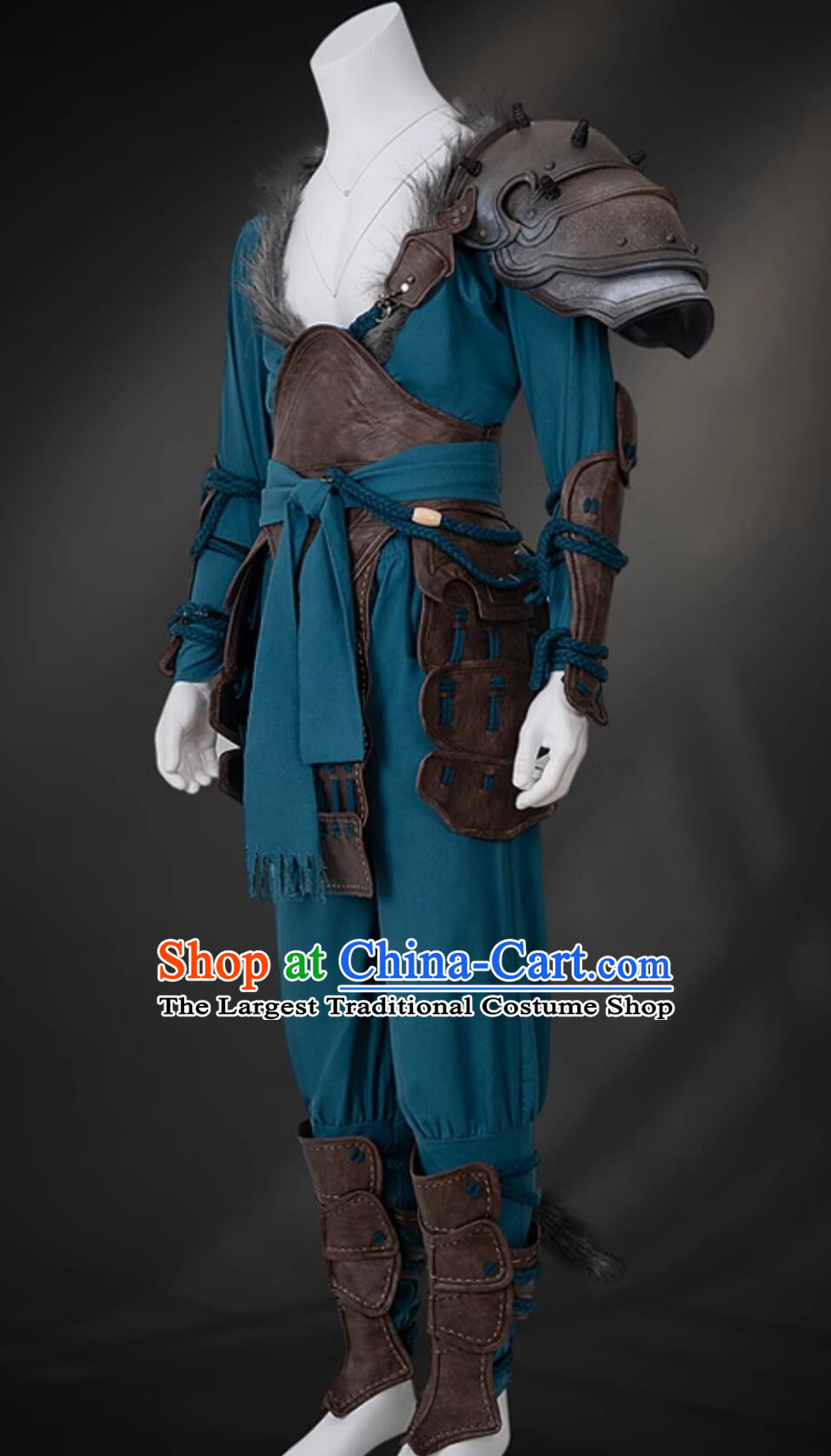 Ancient Chinese Warrior Clothing Black Myth Wukong Tian Ming Ren Costume