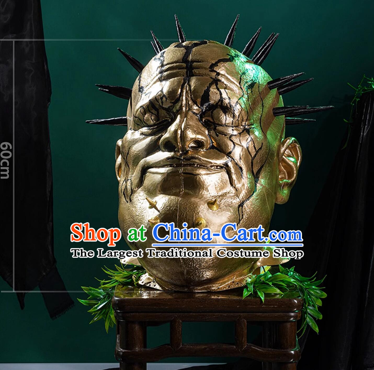 Black Myth Wukong Elder Jinchi Headwear Journey to the West Jin Chi Abbot Mask