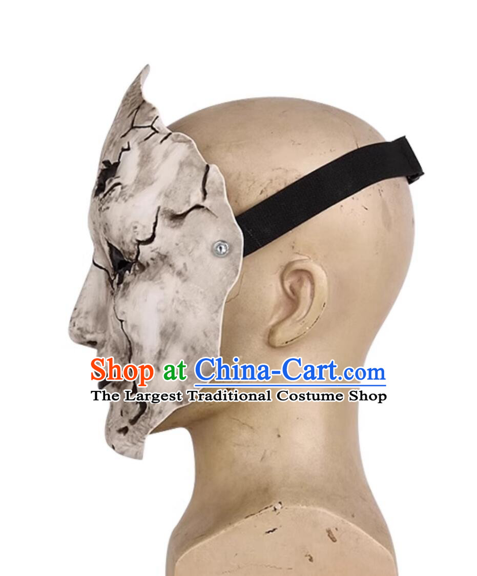 Black Myth Wukong Cosplay Mi Dao Ren Mask Daoist Mi Face Mask Halloween Prop