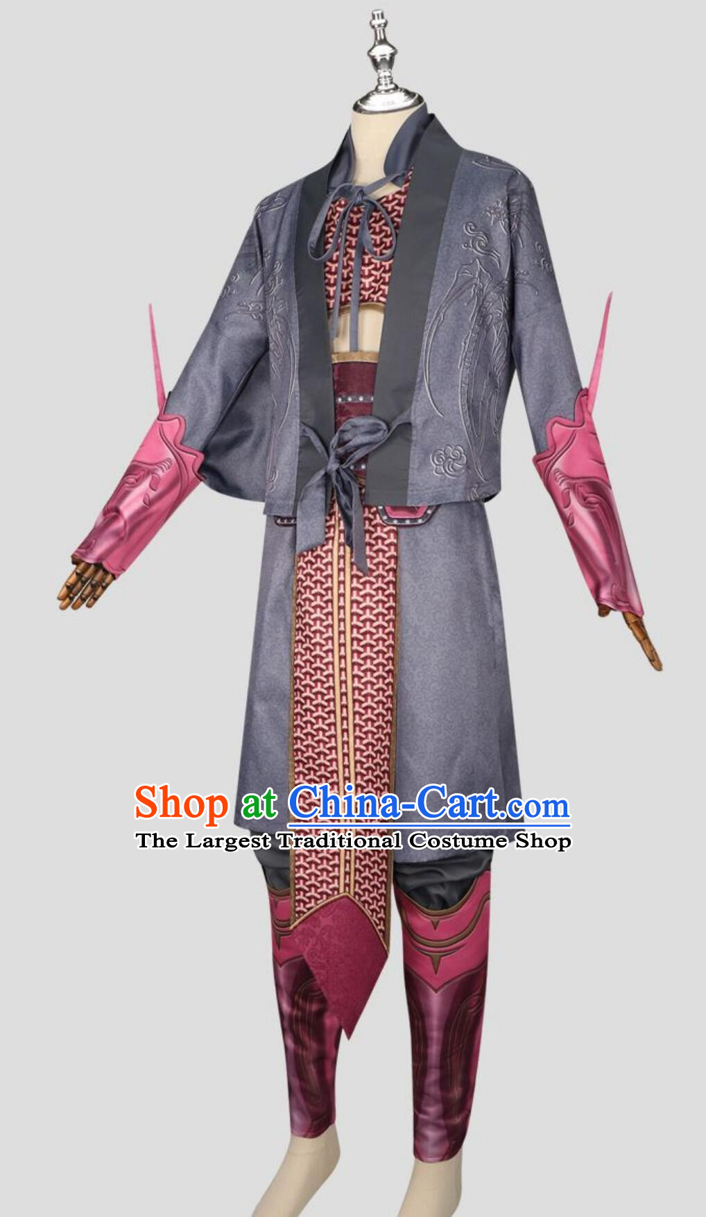 Black Myth Wukong Cosplay Clothing Yan Huo Wu Kong Outfit Halloween Stage Performance Costume