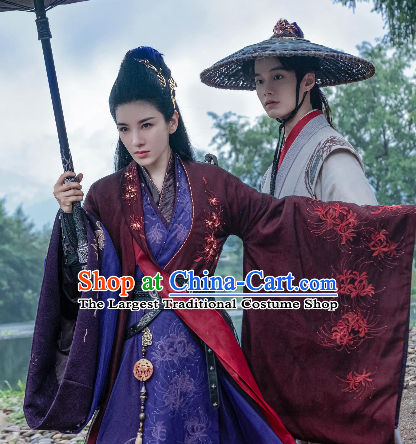 Chinese Drama Dashing Youth Demon Master Yu Sheng Costume Ancient China Swordswoman Clothing