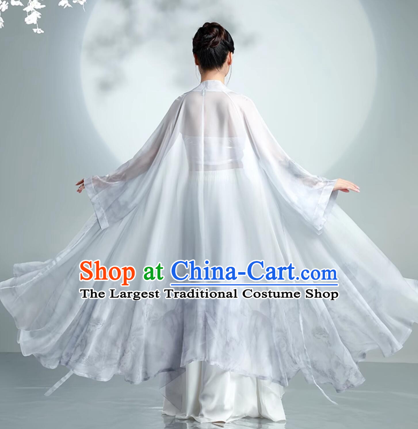 Chinese Traditional Dance Clothing Classical Dance Silver Outfit Women Group Dance Costume