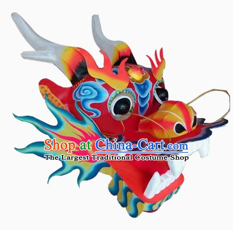 Handmade Size  Dragon Head Chinese Kite Dragon Head Bamboo Artwork