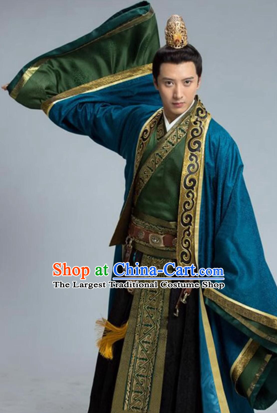 Chinese Traditional Hanfu Clothing Ancient China Emperor Costume Tang Dynasty Prince Garment