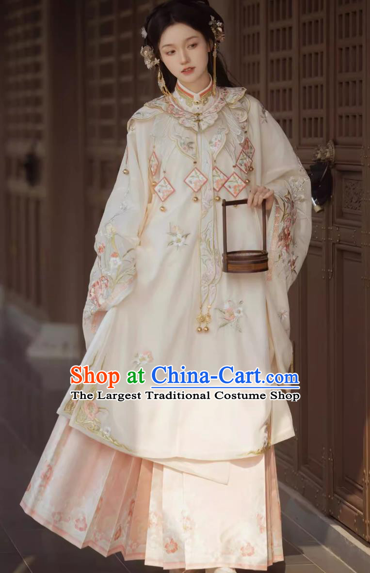 China Traditional Hanfu Dresses Ancient Palace Princess Clothing Chinese Ming Dynasty Noble Woman Costumes