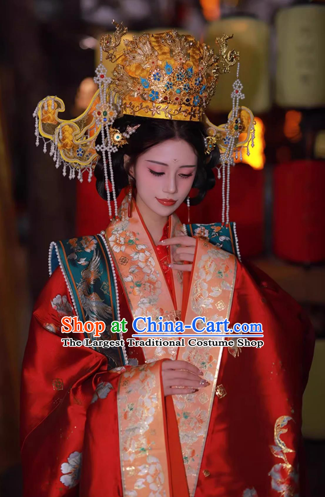 Chinese Ancient Bride and Groom Clothing Ming Dynasty Costumes China Traditional Wedding Hanfu Dresse  Sets