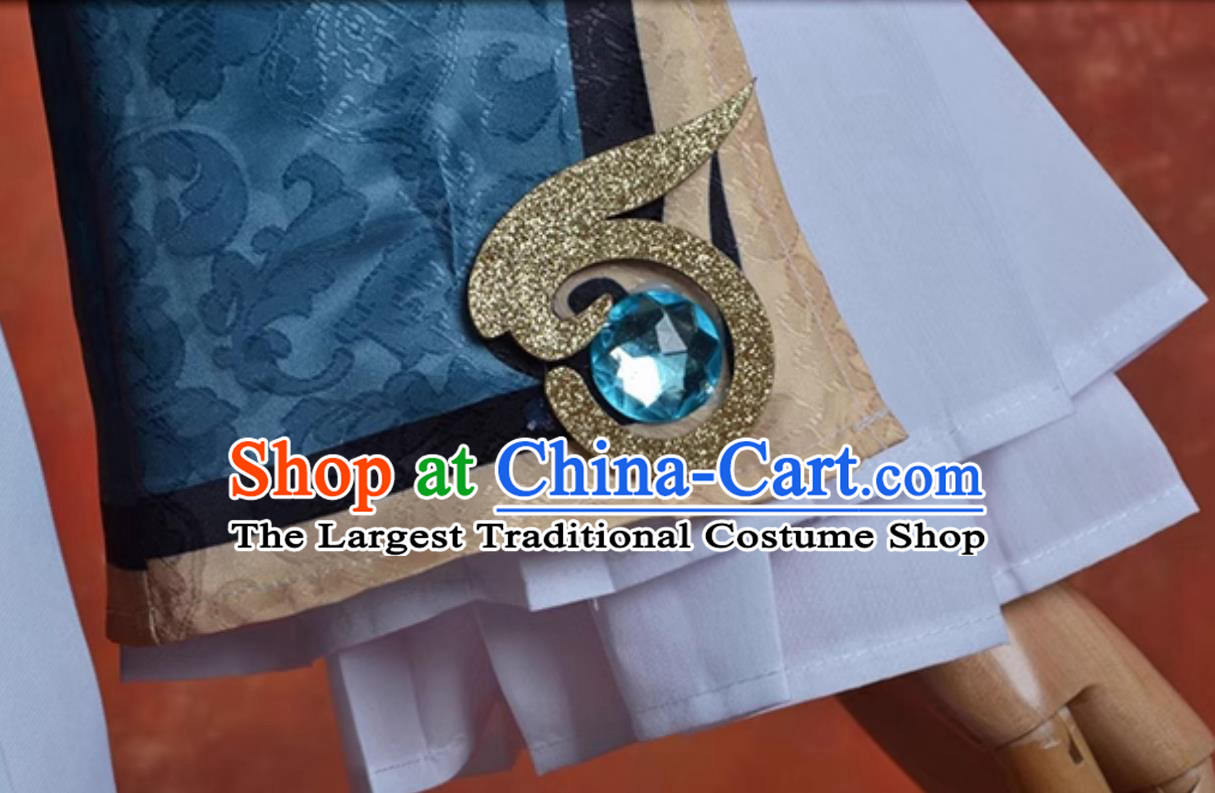 Genshin Impact Xingqiu Cosplay Costume Young Master Chinese Style Gaming Anime Outfit