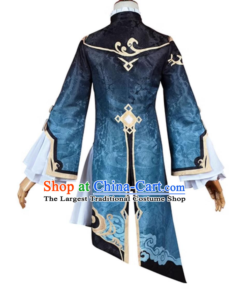 Genshin Impact Xingqiu Cosplay Costume Young Master Chinese Style Gaming Anime Outfit