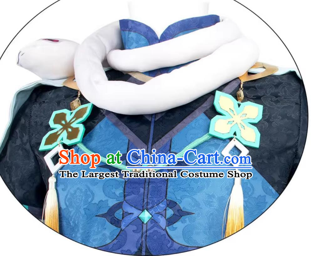 Genshin Impact Baishu Cosplay Costume Male Outfit For Game Character