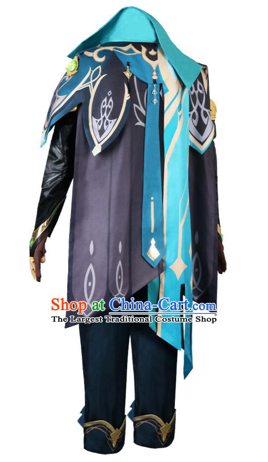 Genshin Impact Alhaitham Cosplay Costume Male Game Character Set