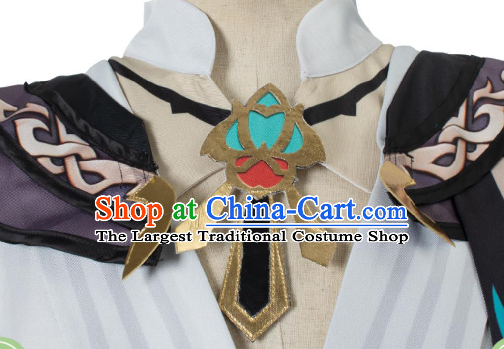 Genshin Impact Kaveh Cosplay Costume Female Full Set for Anime Game Outfit