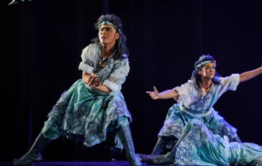 Tibetan Dance Performance Costume Men Sons Of The Snow Tibetan Group Dance Clothing Chinese Zang Ethnic Minority Dance Attire