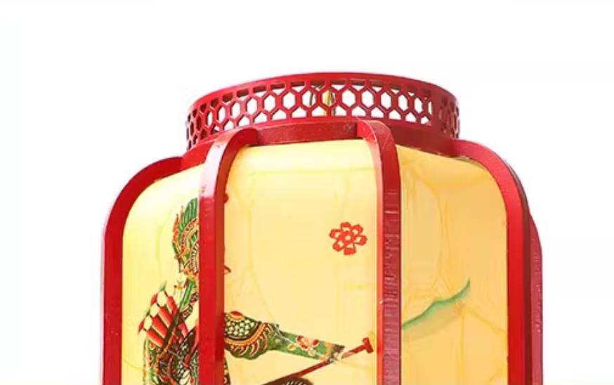 Chinese Wood Parchment Lamp Outdoor Pendant Light Antique Handmade Palace Lantern