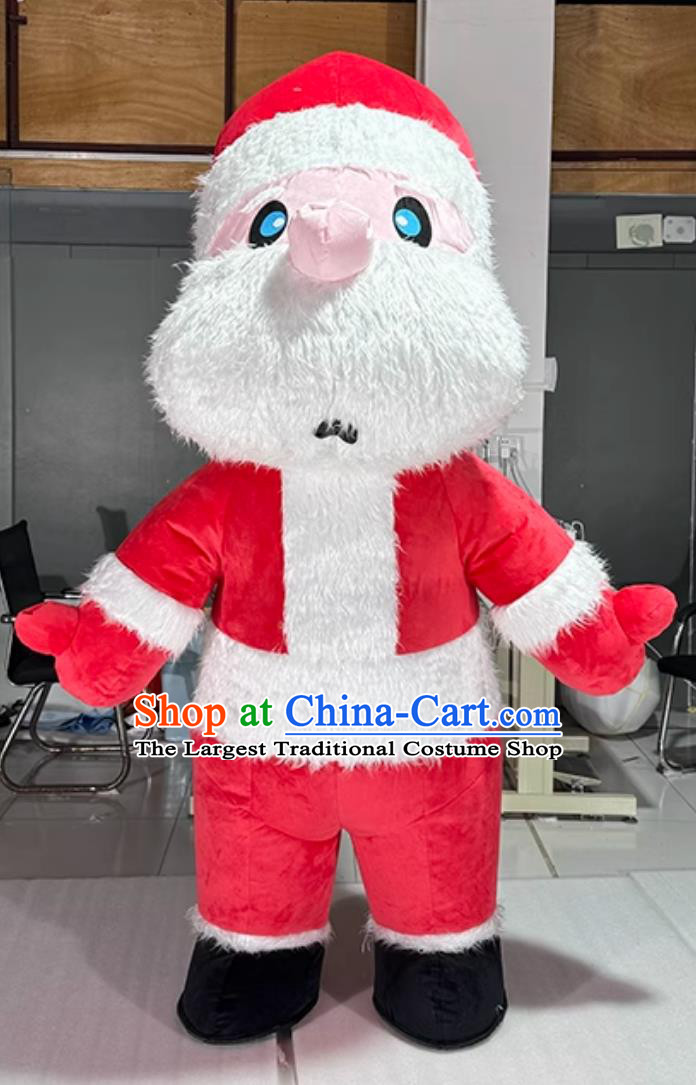 Santa Claus Inflatable Cartoon Costume Christmas New Year Event Performance Mascot Clothing