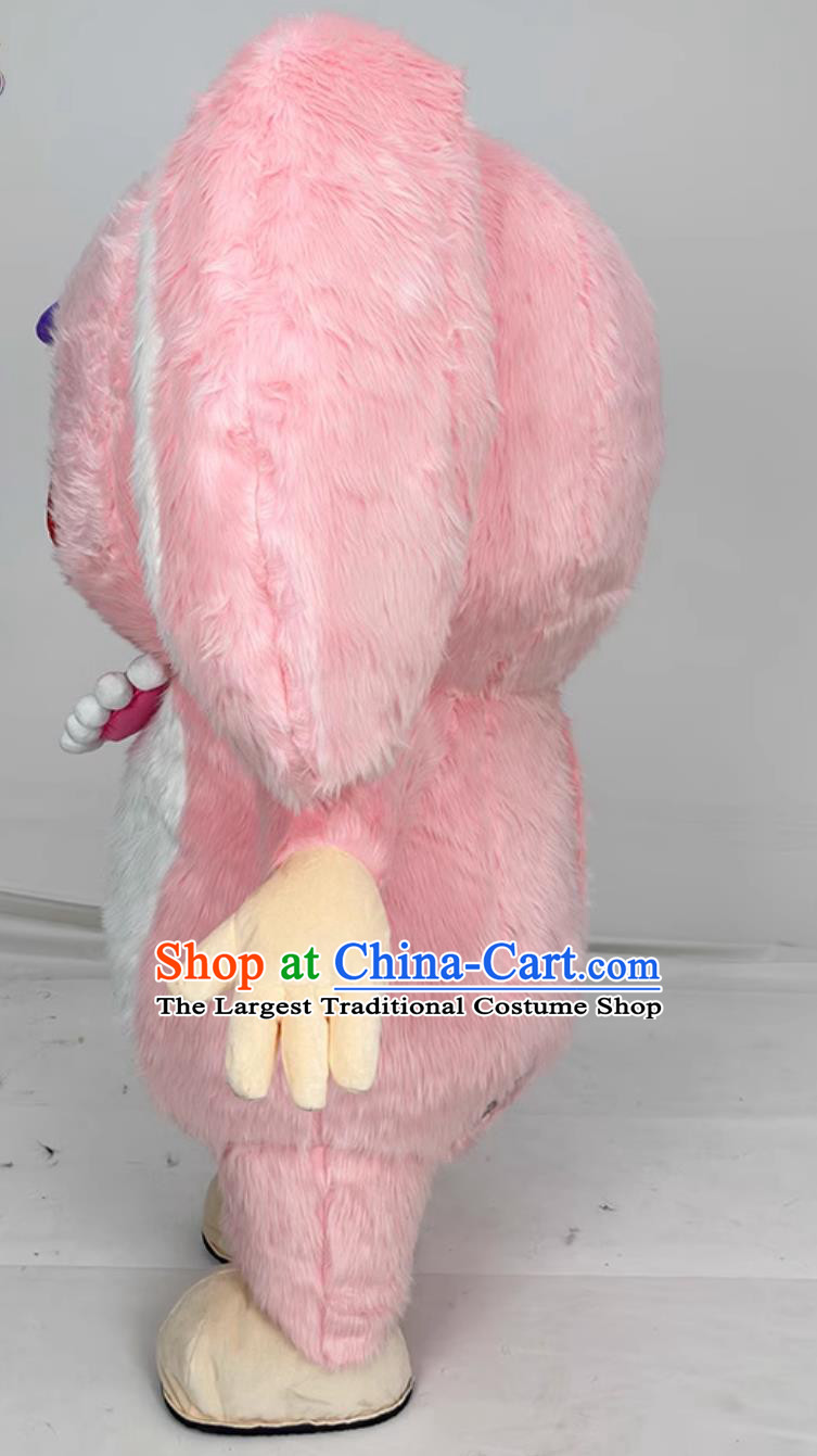 Baby Three Years Old Large Designer Toy Cartoon Inflatable Costume Annual Party Walking Prop Mascot Lop Rabbit Suit