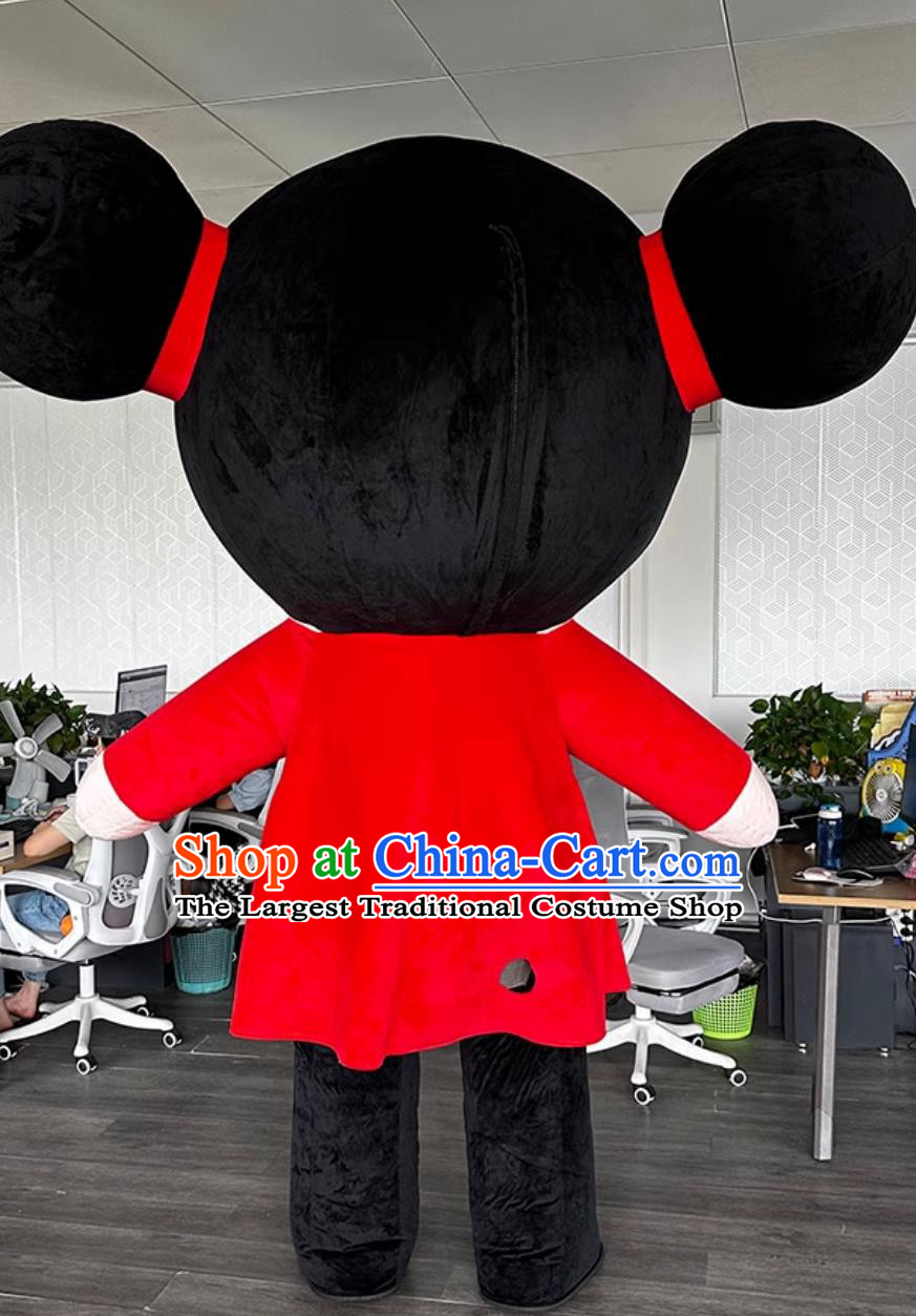 Chinese Child Inflatable Costume Sports Event Annual Party Doll Suit New Year Mascot Clothing