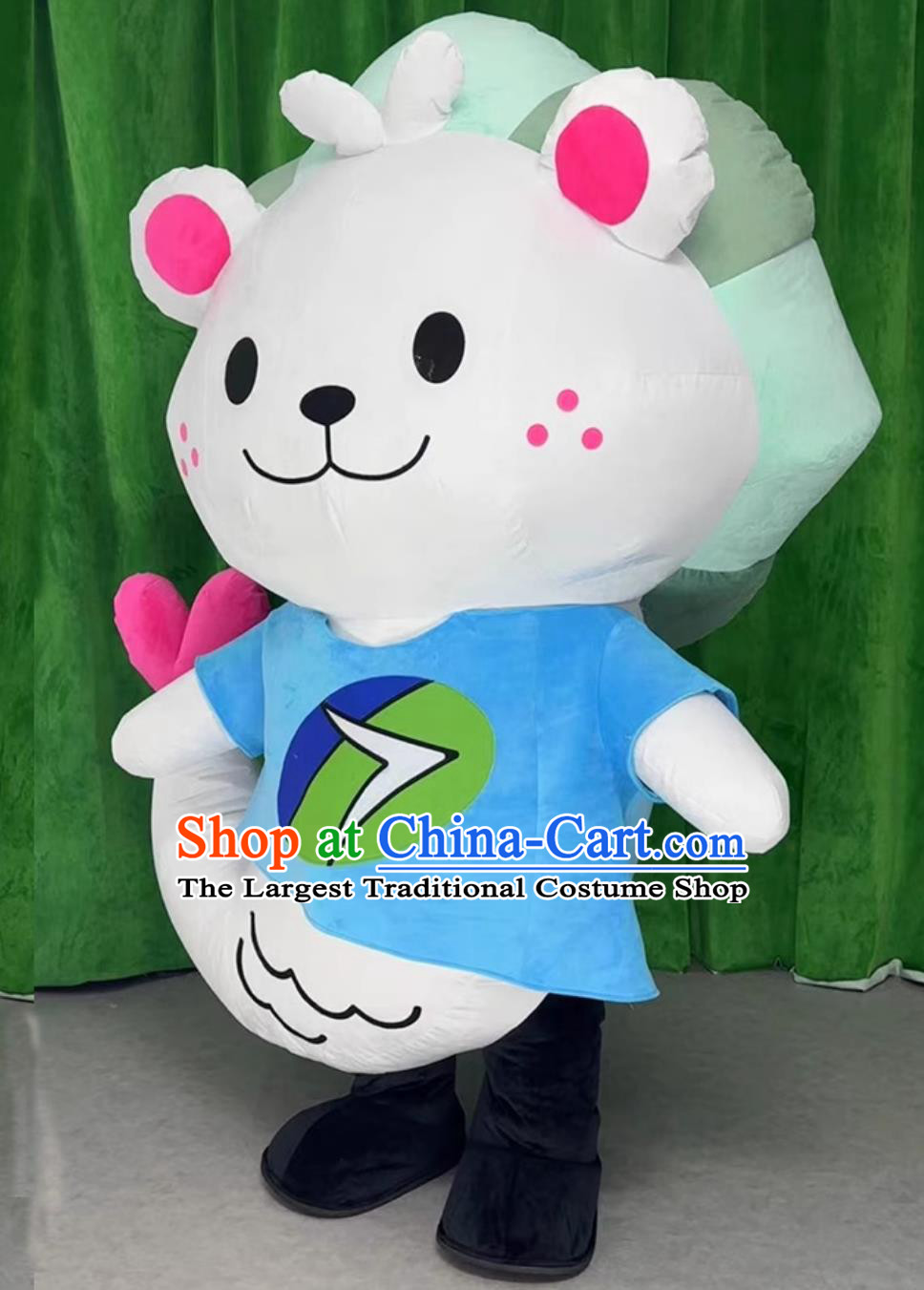 Lion Head Fish Tail Inflatable Costume Sports Event Annual Party Doll Suit Festival Mascot Clothing