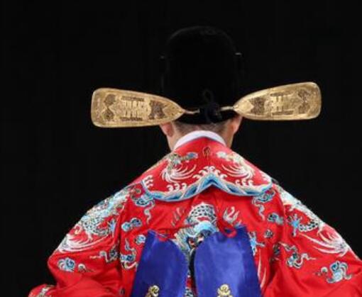 Traditional Chinese Beijing Opera Official Hat Ancient China Number One Scholar Headwear Peking Opera Prime Minister Hat
