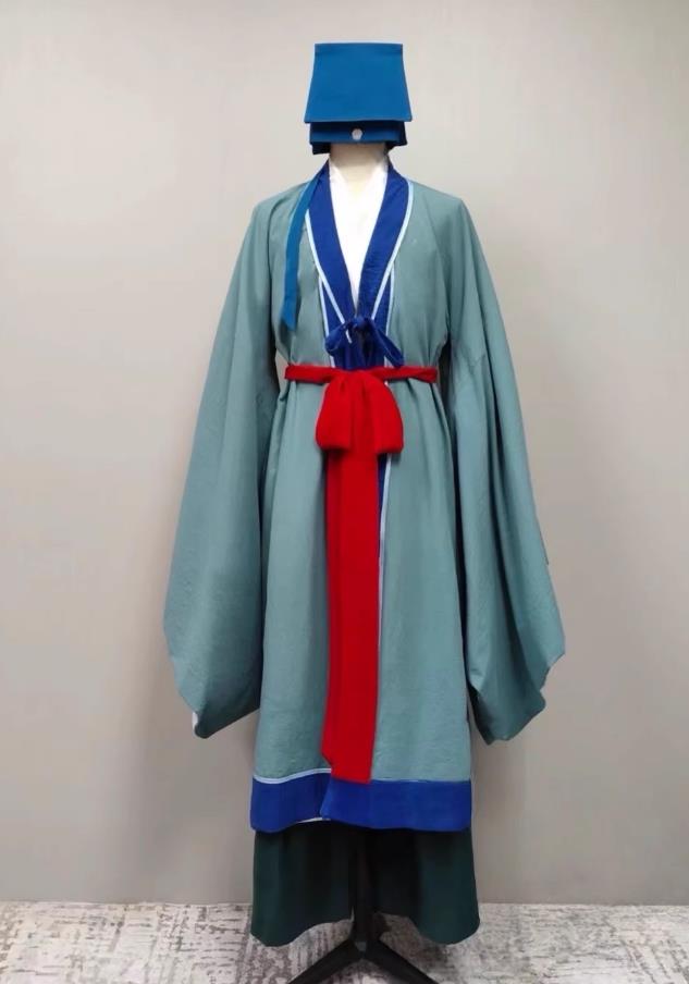 Ancient Chinese Scholar Clothing The Eight Immortals Crossing The Sea Film Lv Dong Bin Performance Costume