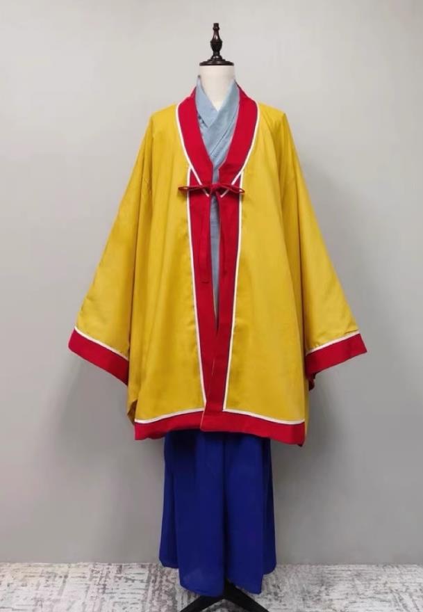 Ancient Chinese Taoist Priest Clothing The Eight Immortals Crossing The Sea Film Zhang Guo Lao Performance Costume