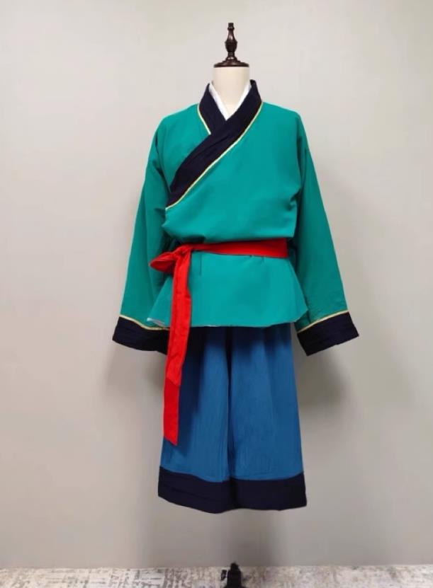 Ancient Chinese Male Clothing Traditional Hanfu The Eight Immortals Crossing The Sea Film Performance Tie Guai Li Costume