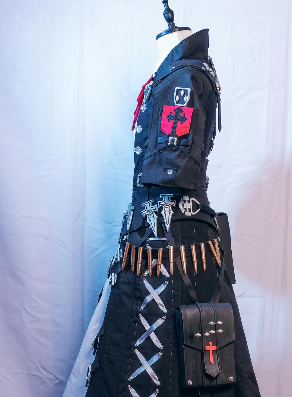 Final Fantasy XIV Machinist Artifact Armor Costume Cosplay Pioneer Coat