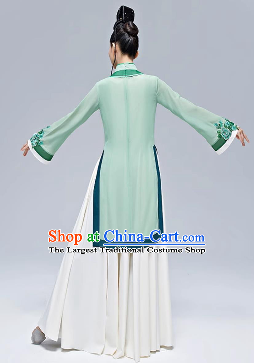 Qing Feng Xu Lai Performance Clothing Women Group Dance Costume Chinese Classical Dance Dress