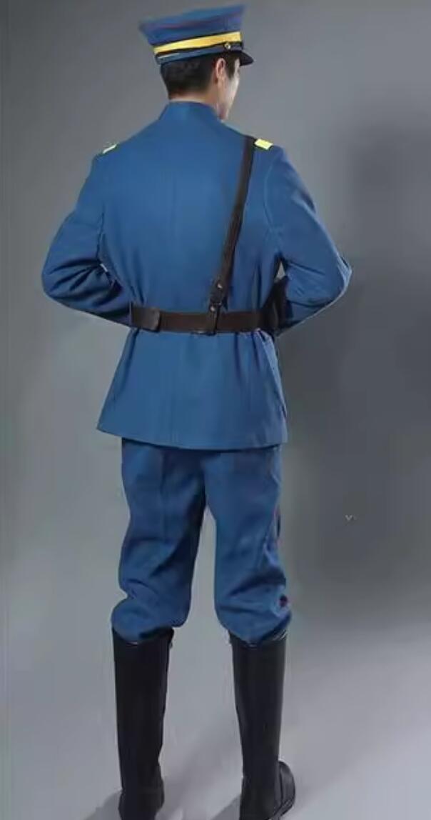 Northern Expedition Army Uniform Chinese Military Officer Costume Minguo Revolutionary Clothing