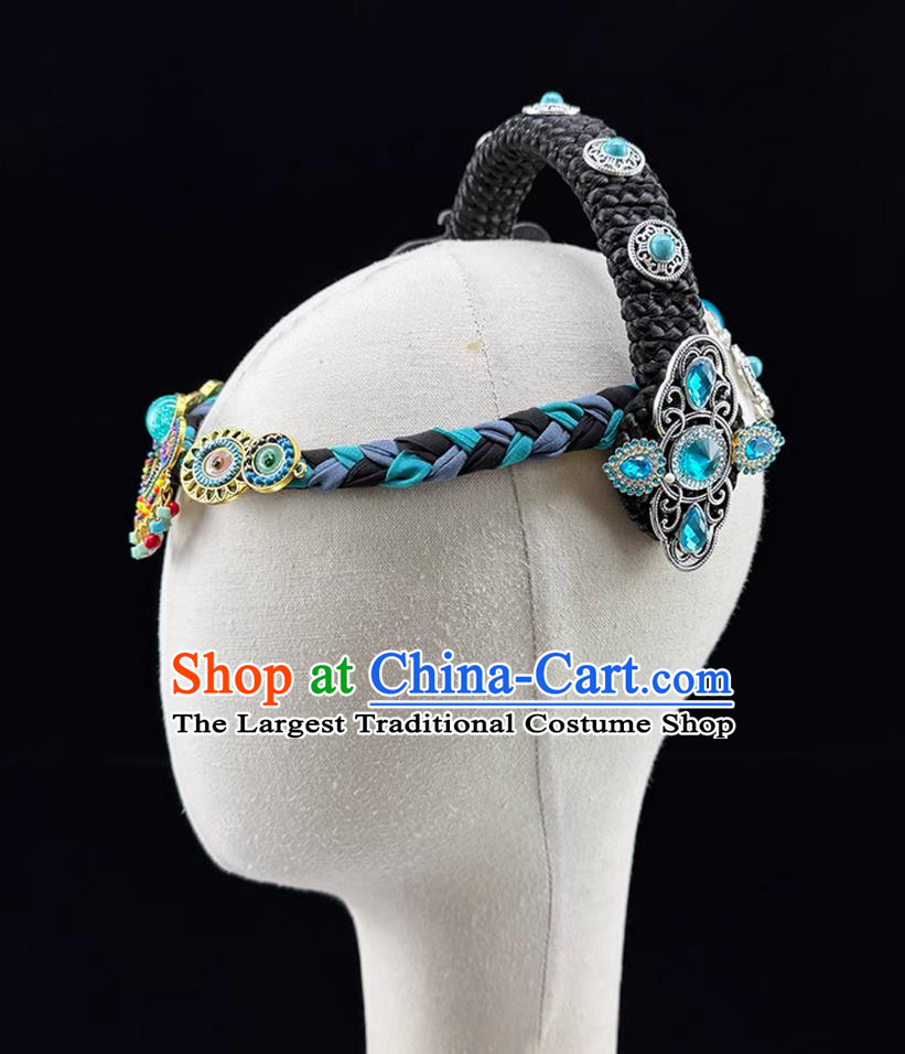 Mongolian Dance Headpiece Mongolian Ethnic Folk Dance Hair Jewelry
