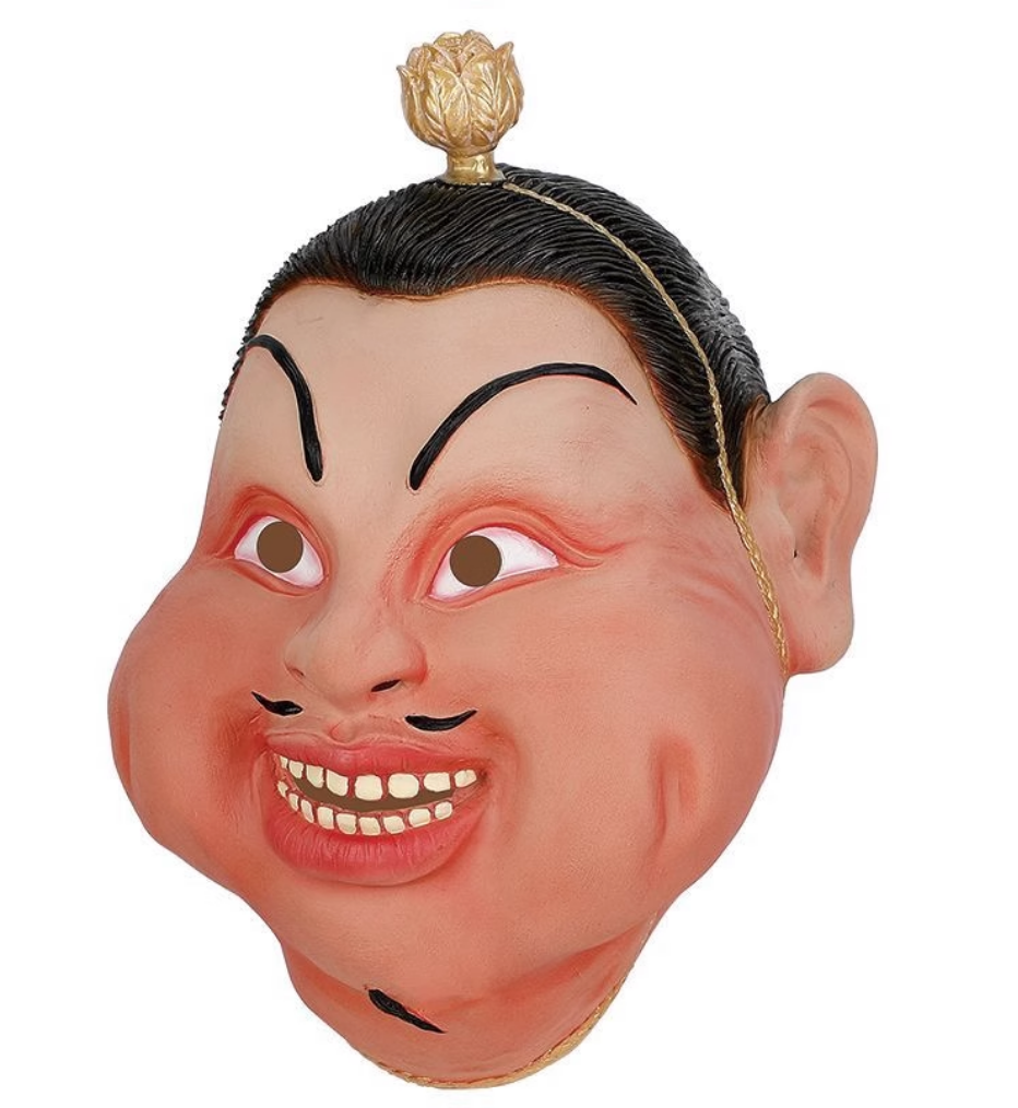 Chinese Nezha Warframe Master Tai Yi Zhen Ren China Ne Zha Movie Tai Chi True Men Ne Zha Sifu Mask