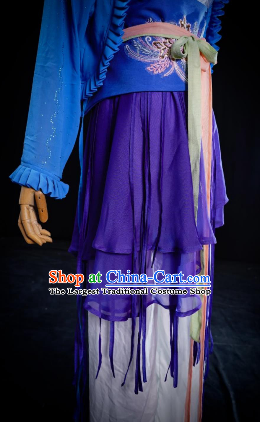Chinese TV Series The Proud Twins Tie Xin Lan Replica Costume Ancient China Swordswoman Dresses