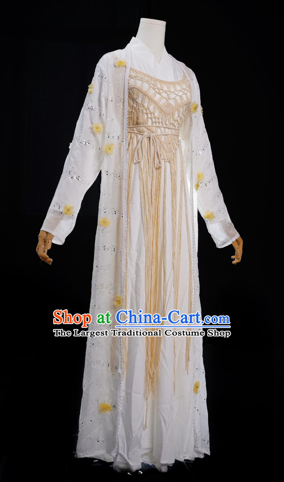 Chinese TV Series Mission of the Warriors Zhu Qi Qi Replica Costume Ancient China Swordswoman Dress