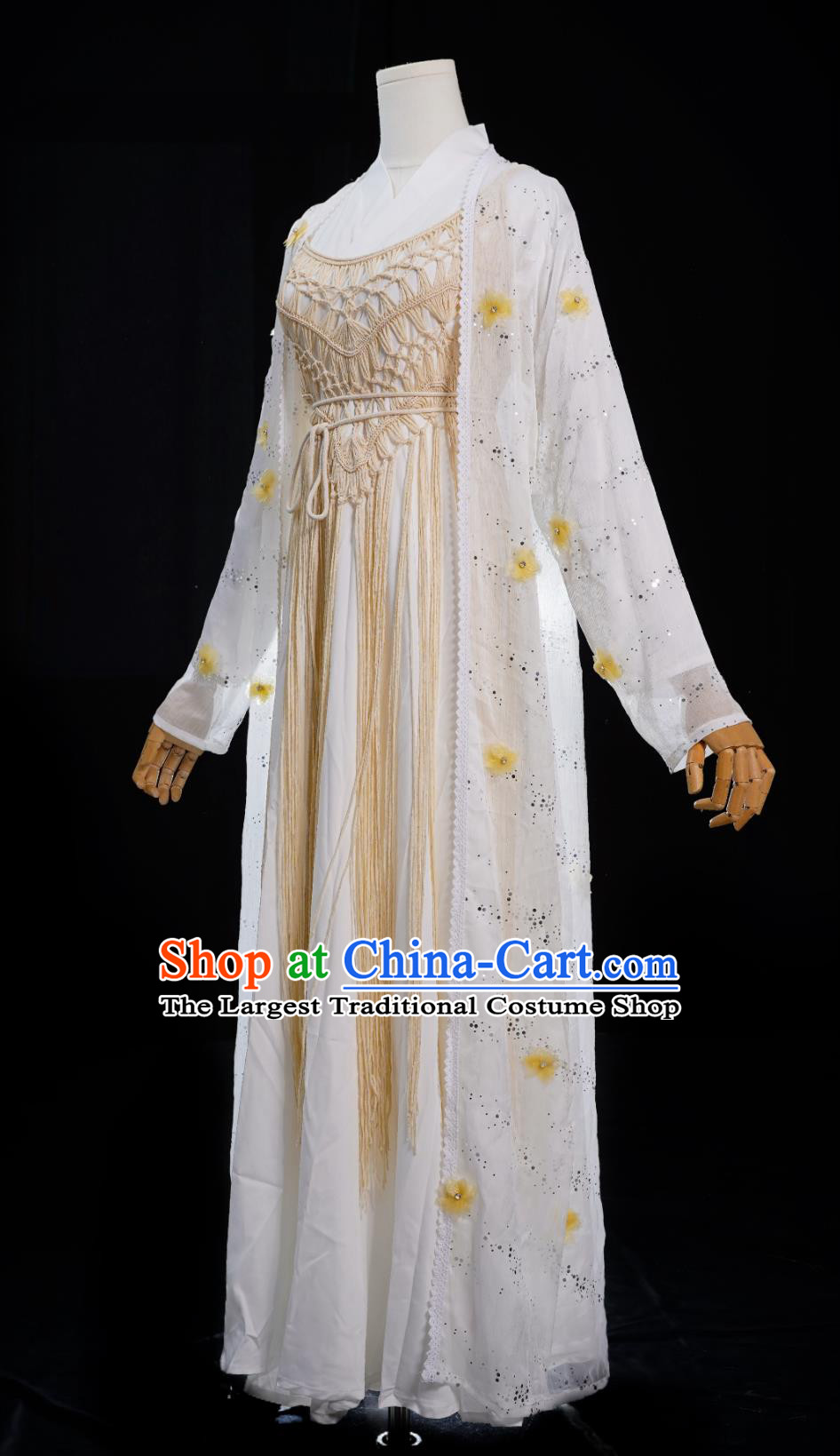 Chinese TV Series Mission of the Warriors Zhu Qi Qi Replica Costume Ancient China Swordswoman Dress