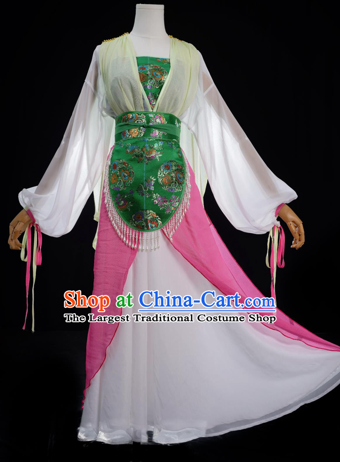 Chinese TV Series The Legend of White Snake Cai Yin Replica Costume Traditional Hanfu Dress Ancient China Servant Girl Clothing