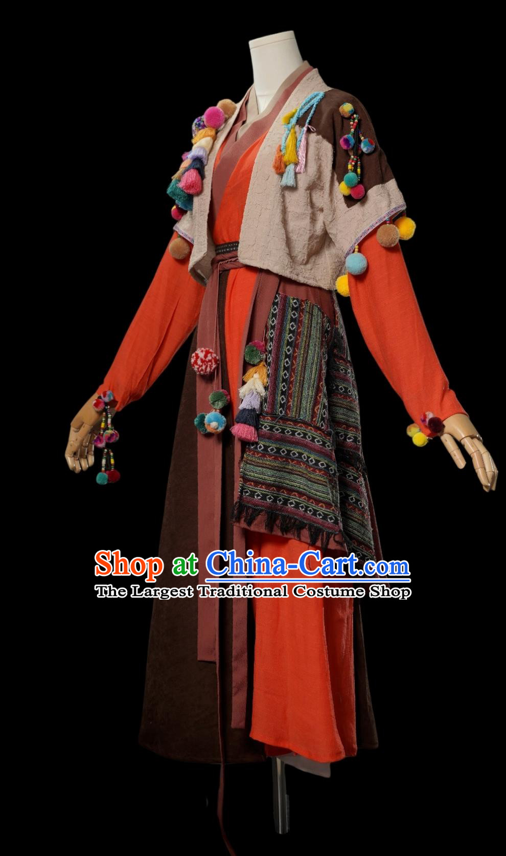Chinese TV Series The Legend of the Condor Heroes Huang Rong Replica Costume Traditional Hanfu Ancient China Swordswoman Dress