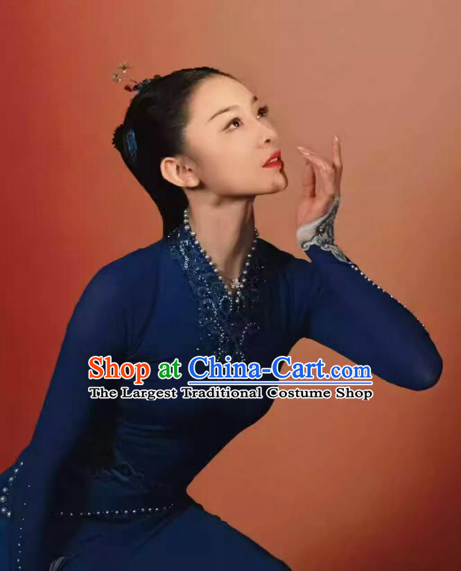 Chinese Classical Dance Dress CMG Spring Festival Gala Magpies on the Tree Women Group Dance Costume