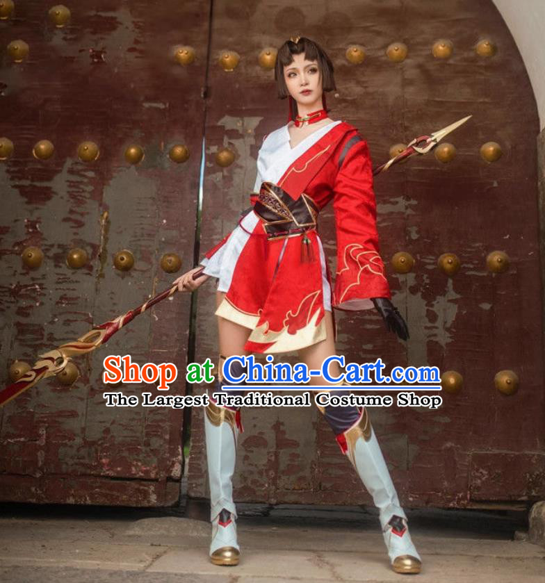 Honor Of Kings Yunying Cosplay Blazing Heart Game Anime Cosplay Chinese Style Female Outfit Yunying Cos