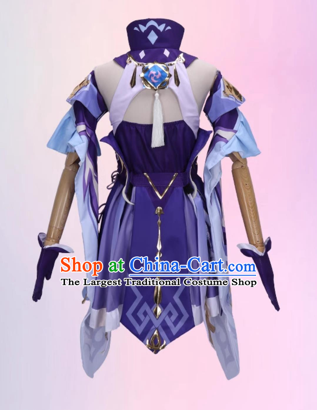 Genshin Impact Keqing Cosplay Costume Liyue Qixing Casual Outfit Game Cute Style Cosplay Apparel