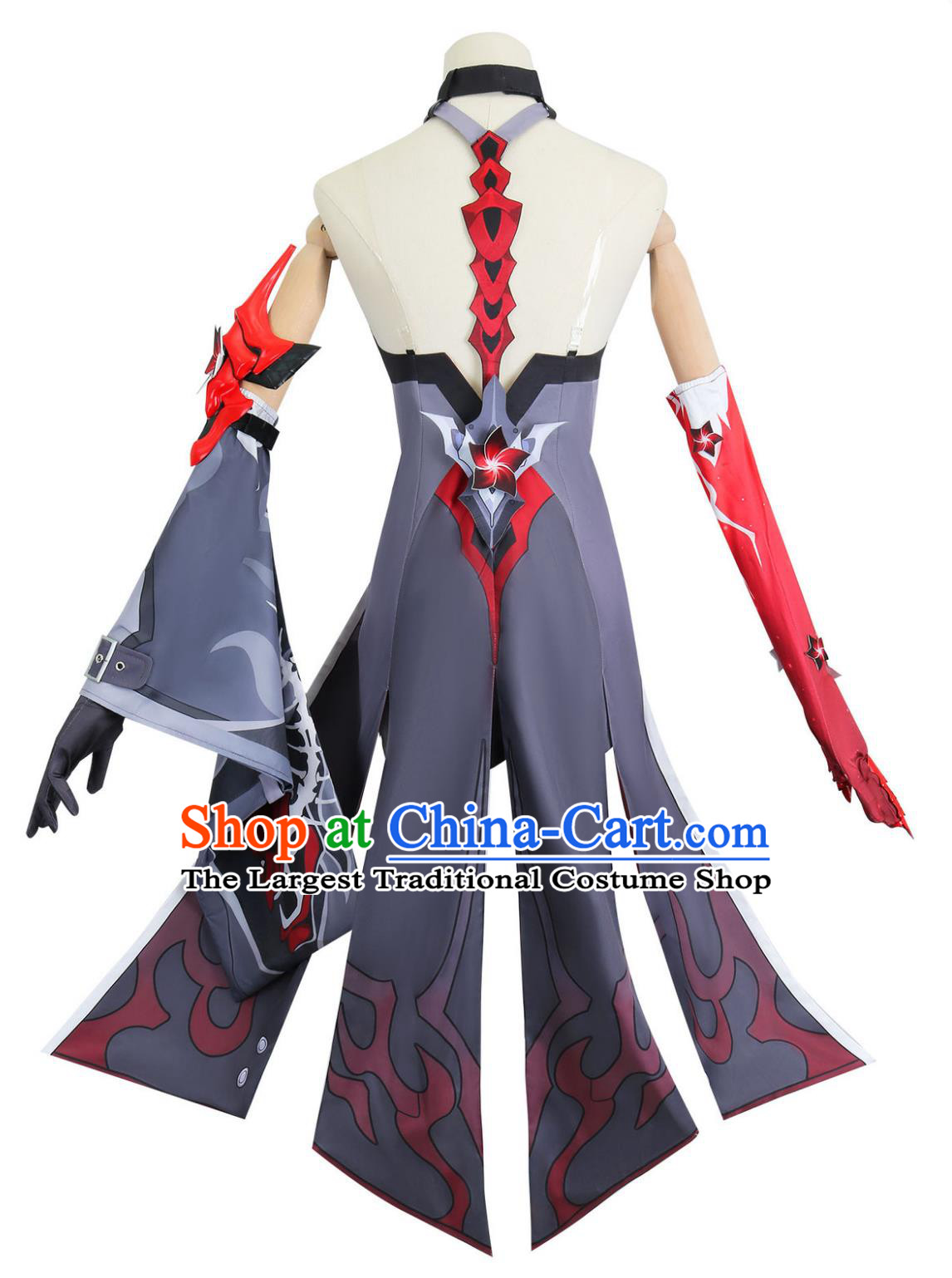 Honkai Star Rail Cosplay Costume Red Yellow Spring Dual Form Wanderer Over The Seas Cosplay Outfit Game Costume Female Apparel