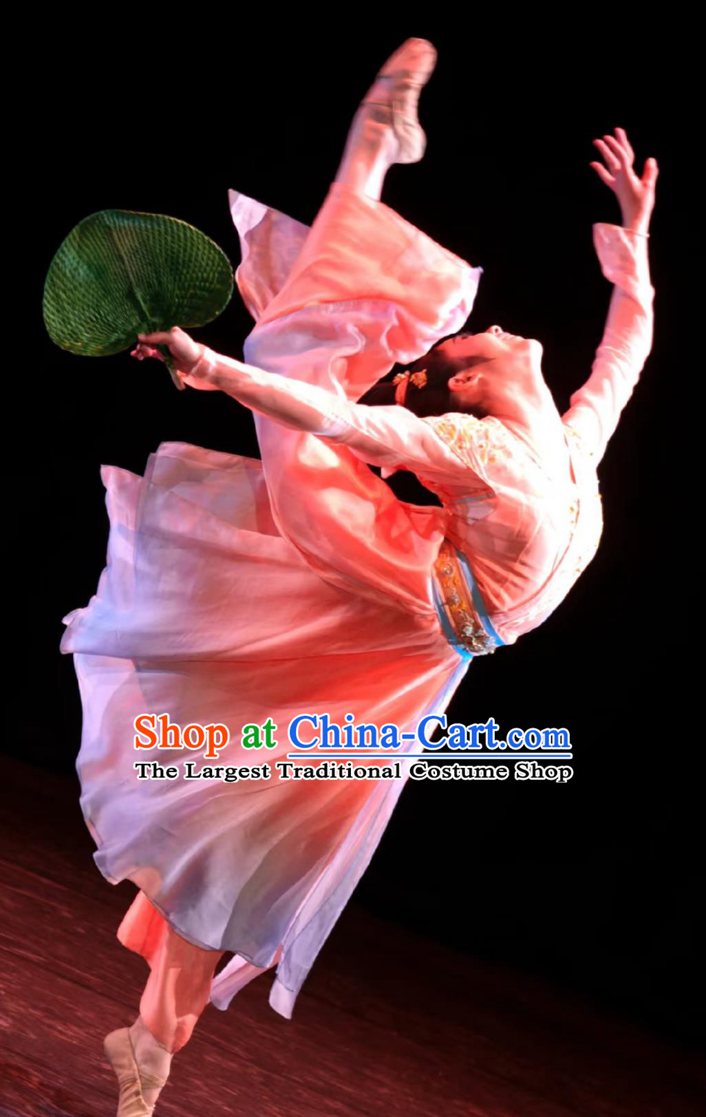 Classical Dance Han Tang Dance Performance Yue Nu Ci Same Style Performance Costume Fan Dance Art Exam Dance Attire