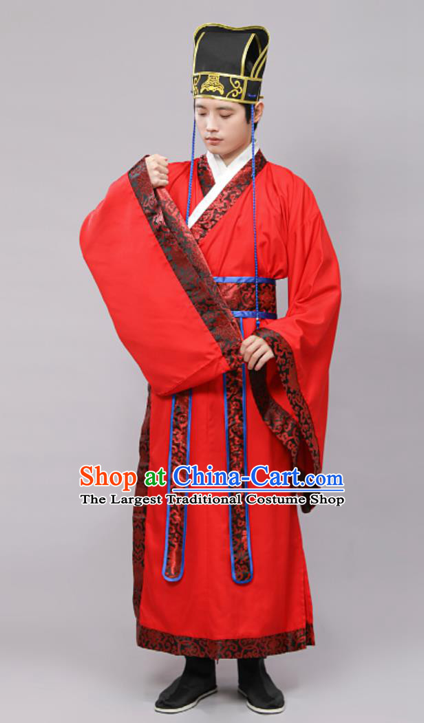 Confucian Ceremony Offering Plaque Lantern Music Performance Costume Bayi Dance Ancient Hanfu Attire
