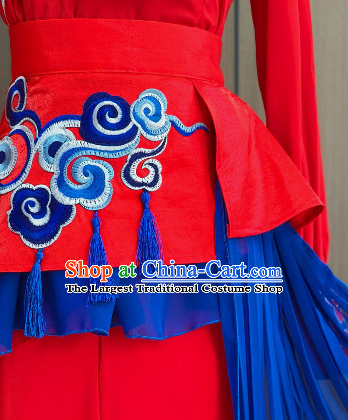 Opening Dance Drum Costume Jiaozhou Yangko Costume Yingge Ethnic Mongolian Dance Costume Stage Performance Costume